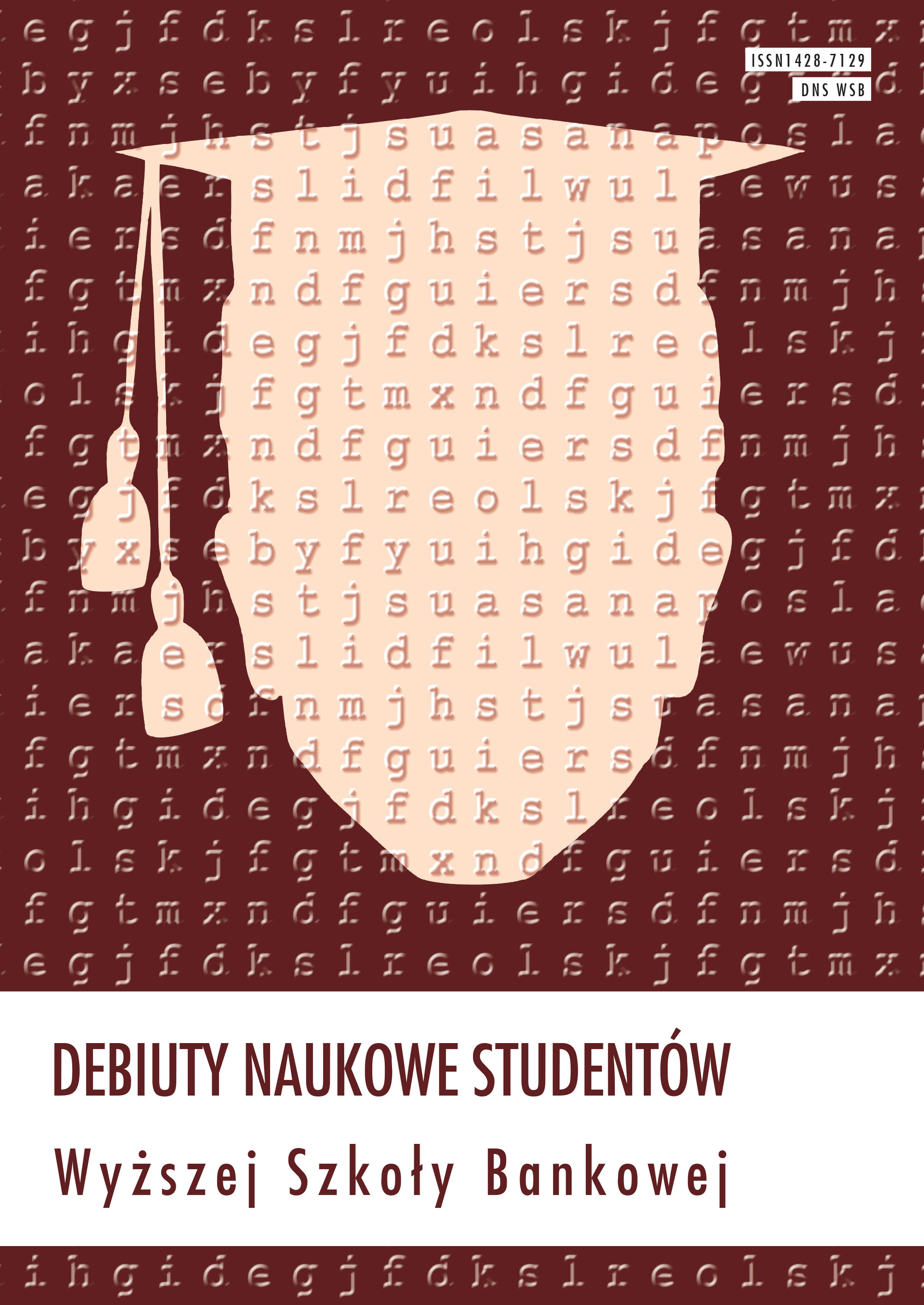 Okładka Debiuty Naukowe Studentów Wyższej Szkoły Bankowej